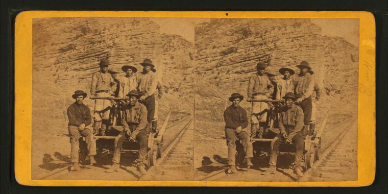 John Chinaman on the railroad 1867